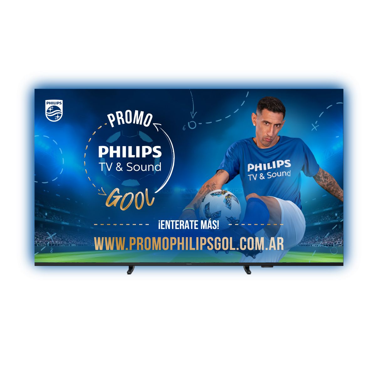 Smart TV Philips 75 Pud8100/77 4k Uhd Hdr Titan Amb